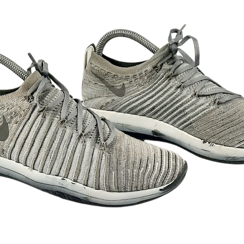 NIKE NIKELAB FREE TRANSFORMFK FLYKNIT SAIL/GREY(878552-100) Womens Sz 7.5